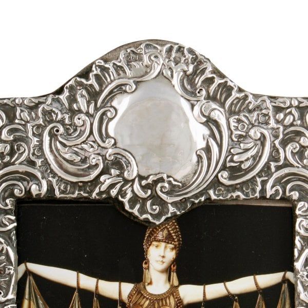 Antique Sterling Silver Photo Frame 