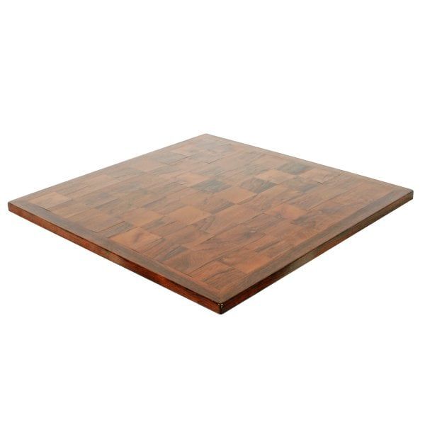 Antique Rosewood & Yew Games Board 