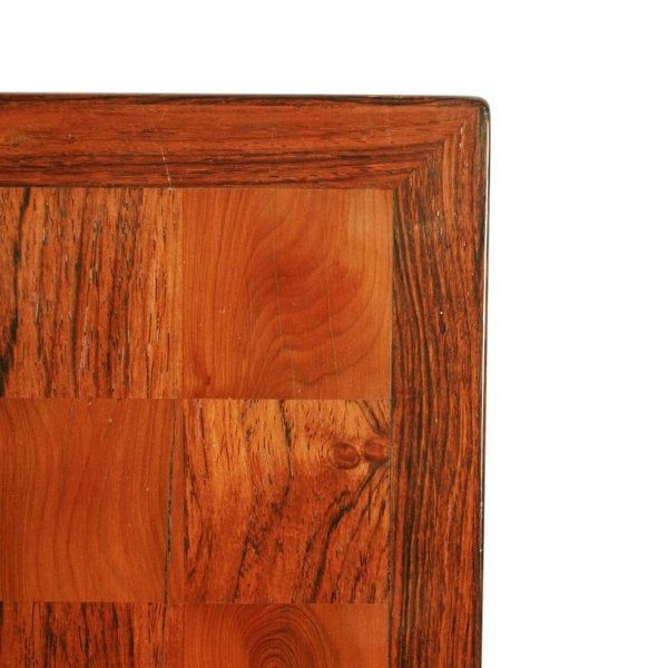 Antique Rosewood & Yew Games Board 