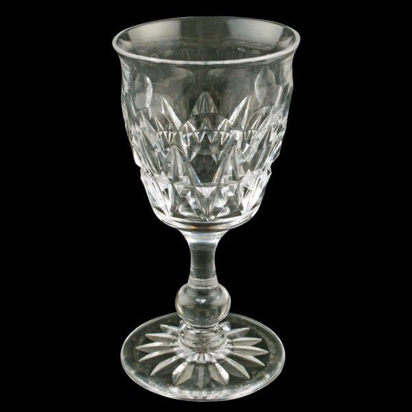 Antique Set of Six Port or Sherry Glasses 