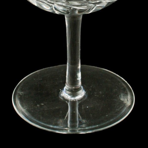 Antique Six Edwardian 'Webb' Wine Glasses 