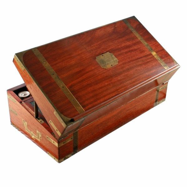 Antique Georgian Campaign Writing Box 