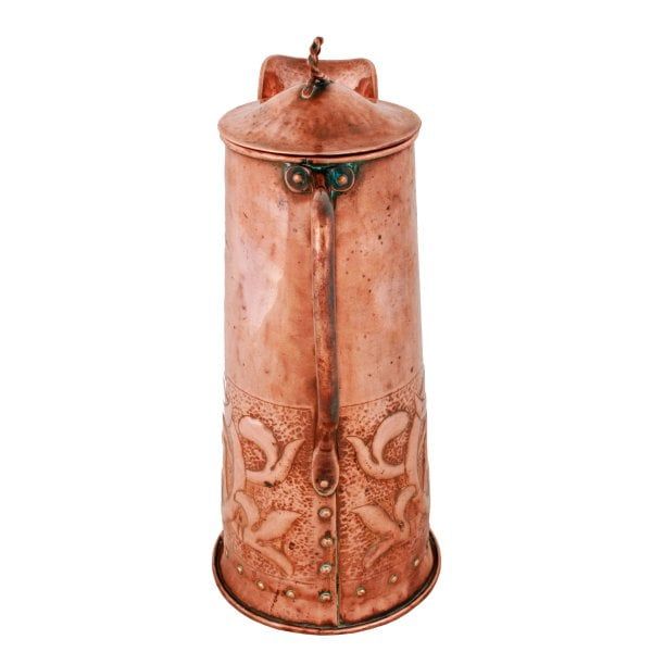 Antique Arts & Crafts Copper Jug 
