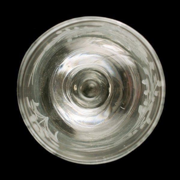 Antique George II Wine Glass 