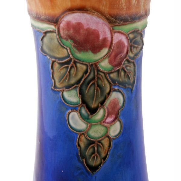 Antique Pair of Royal Doulton Art Nouveau Vases 