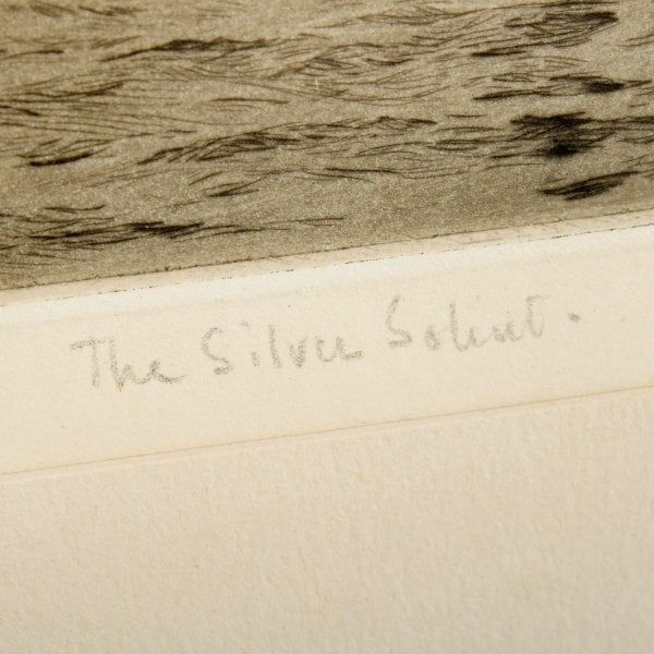 Antique Rowland Langmaid "The Silver Solent" 