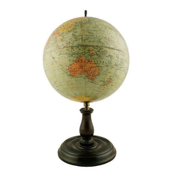 Antique George V Philips British Empire Globe 