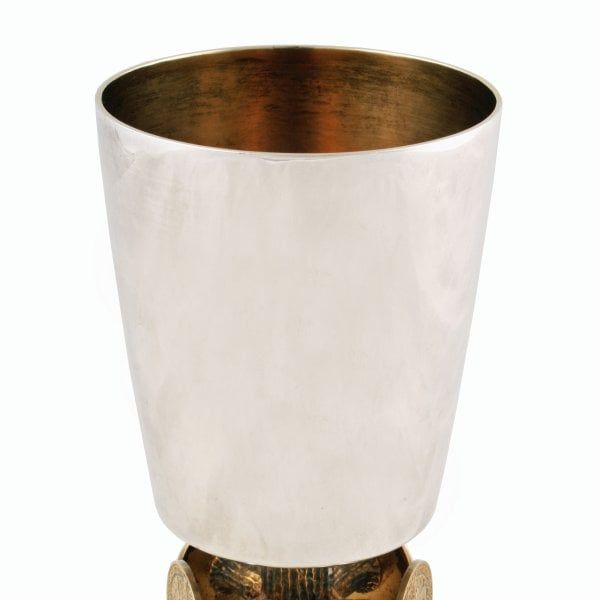 Antique Commemorative Elizabeth II Silver Goblet 