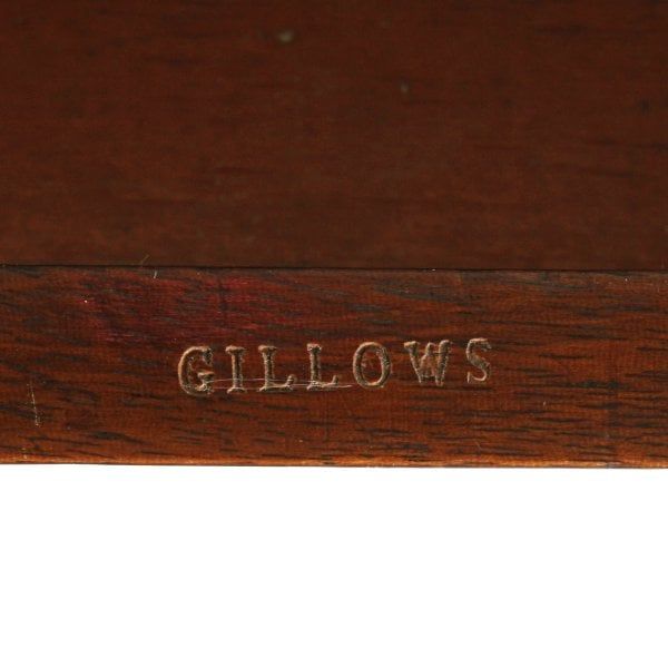 Antique Georgian Gillows Stamped Architect's Table 