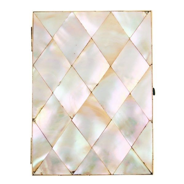 Antique Victorian Mother of Pearl Card Case 