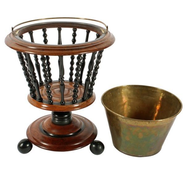 Antique 19th Century Dutch Mahogany Bucket 