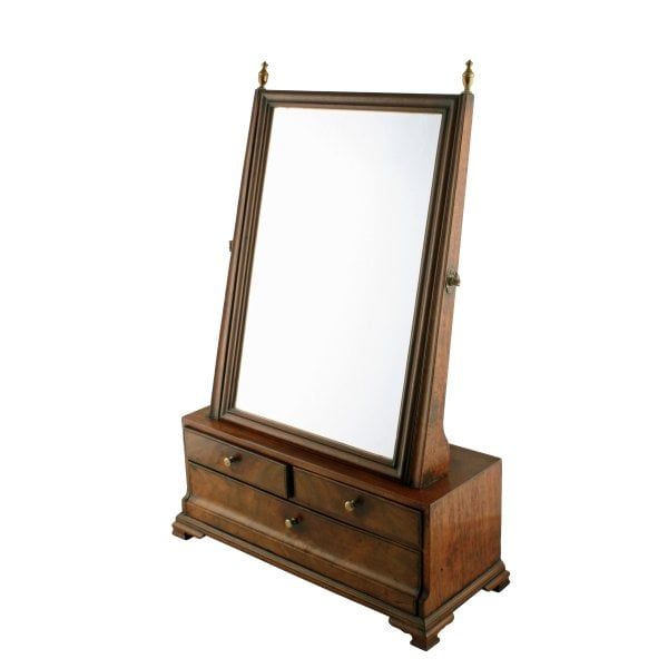Antique 18th Century Chippendale Dressing Mirror 
