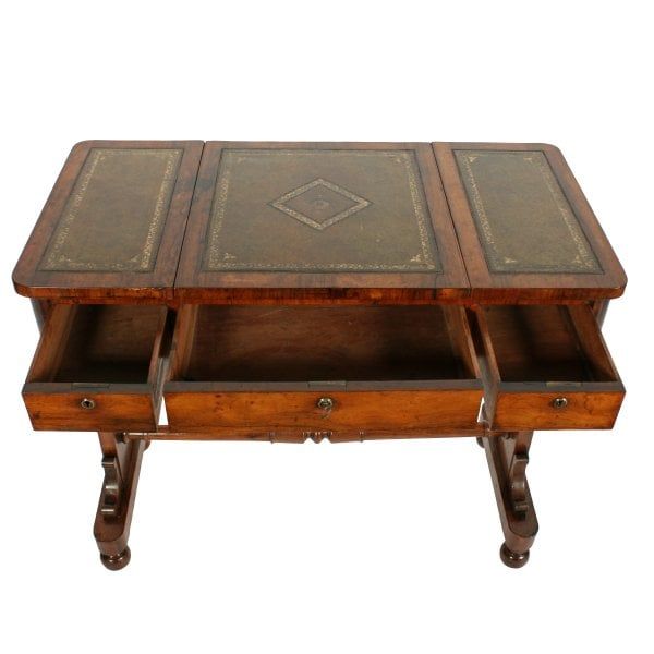Antique George IV Rosewood Writing Table 
