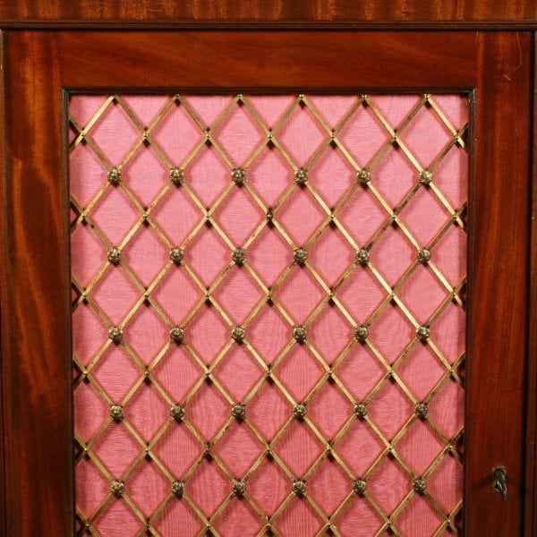 Antique Gillows Design Mahogany Pier Cabinet 