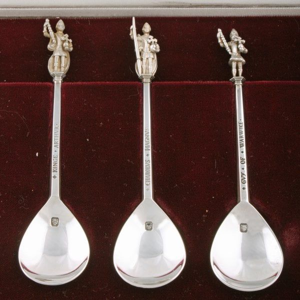 Antique The Tichborne Sterling Silver Spoons 