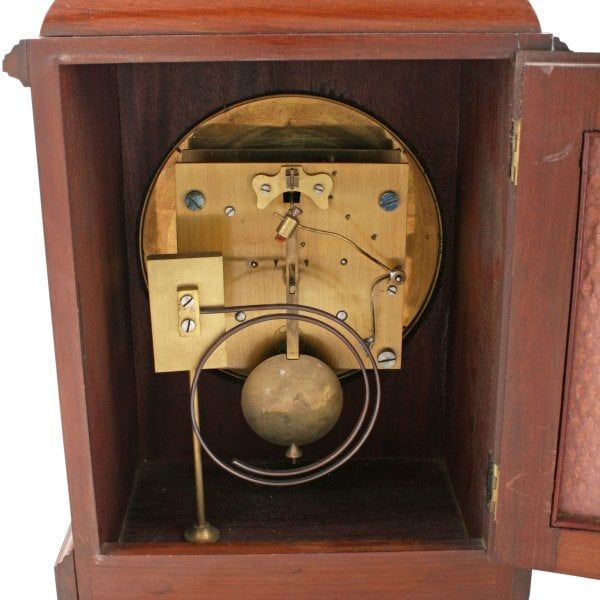 Antique Regency Style Mahogany Bracket Clock 
