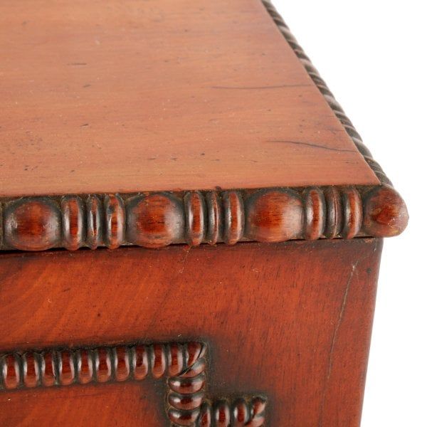 Antique Regency Mahogany Table Cabinet 