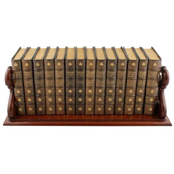 Antique Victorian Mahogany Book Tray 