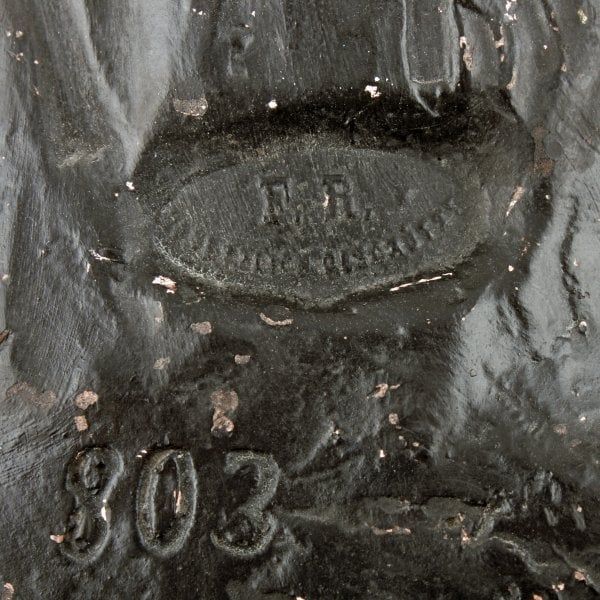 Antique Terracotta Figure of a Blacksmith 