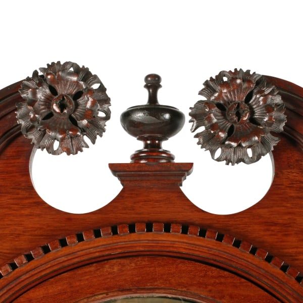 Antique 18th Century Brass Dial Grandfather Clock 
