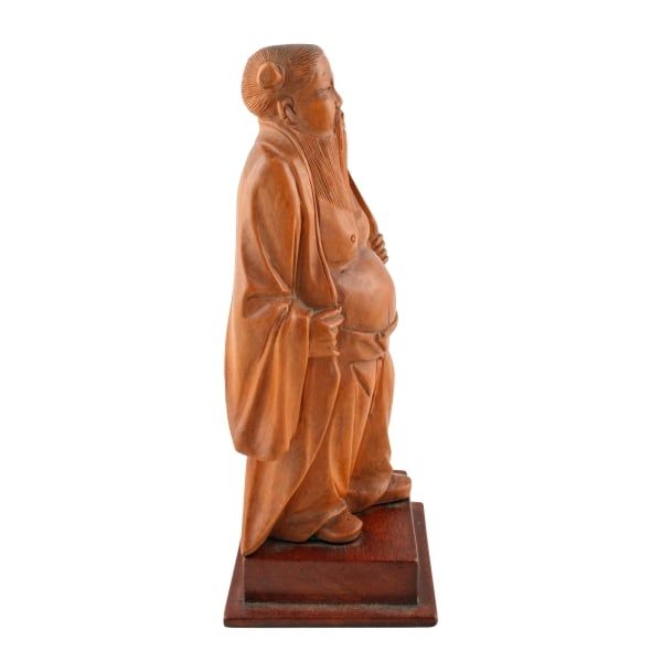 Antique Carved Figure of a Chinaman 