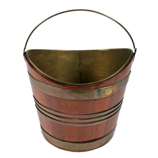 Antique Dutch Peat or Oyster Bucket 