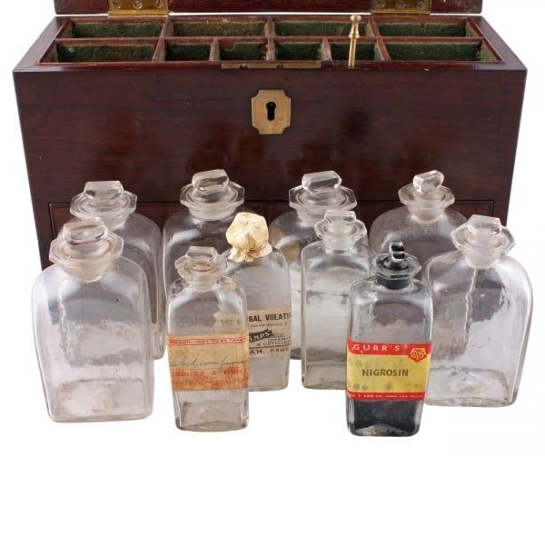 Antique 19th Century Apothecary Cabinet 