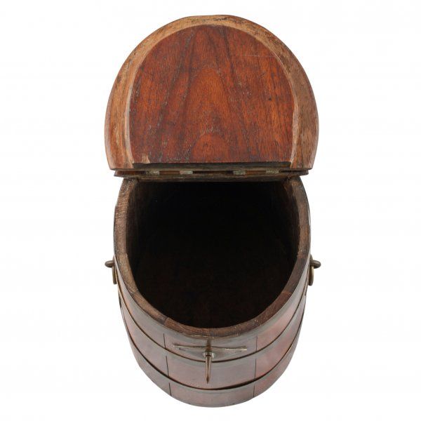 Antique Model of a Navy Rum Barrel 