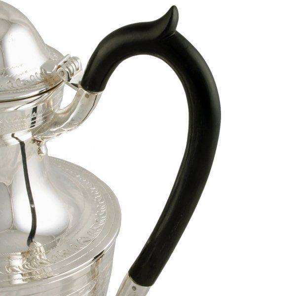 Antique Silver Plated Coffee Pot 