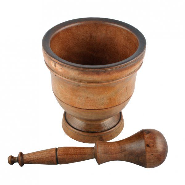 Antique "Treen" Mortar and Pestle 