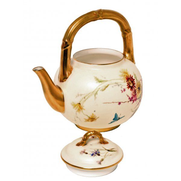Antique 19th Century Royal Worcester Tea Pot SOLD 