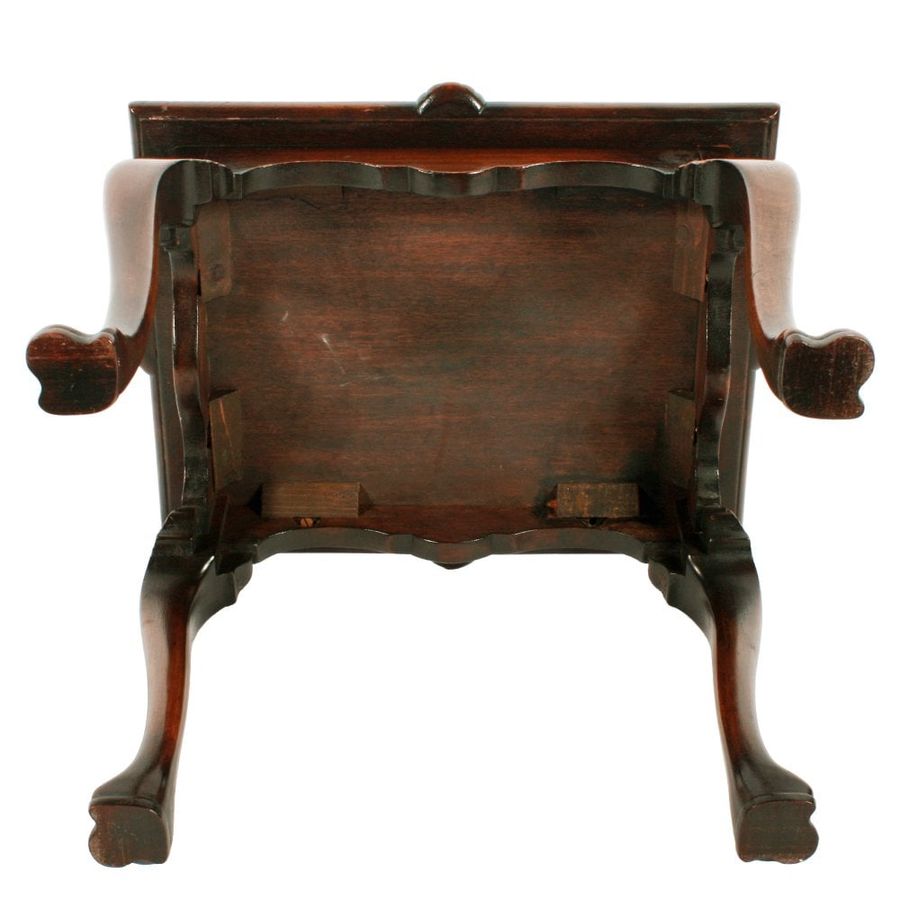 Antique George II Style Walnut End Table 