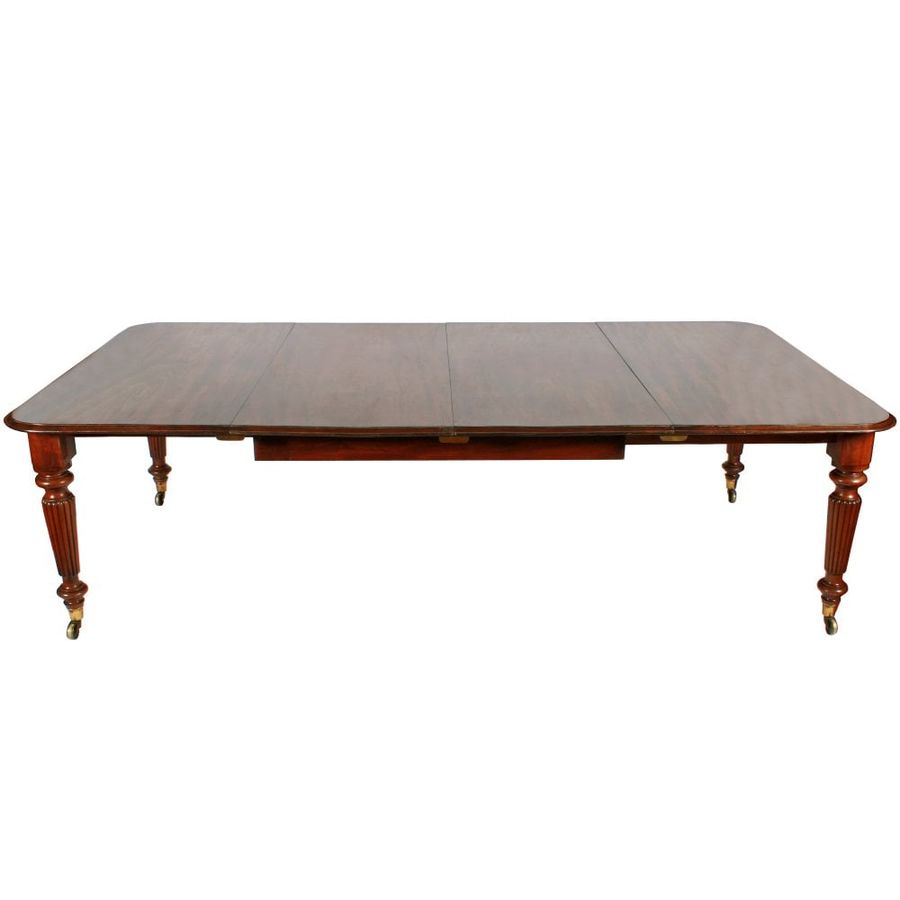 Antique Georgian Dining Table by J Kendall & Co 