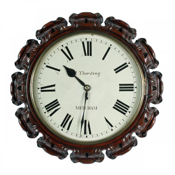 Victorian Fusee Wall Clock