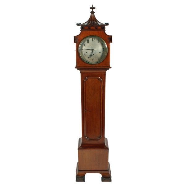 Chinoiserie Design Grandmother Clock