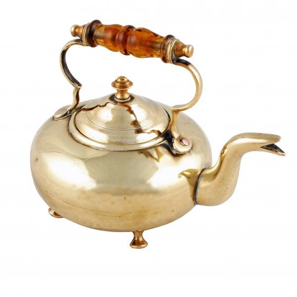 Victorian Miniature Brass Toddy Kettle