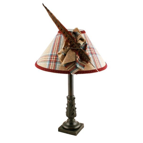 Antique 19th Century Bronze Table Lamp 