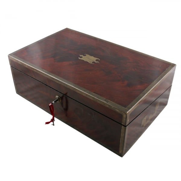 Georgian Mahogany Box Desk
