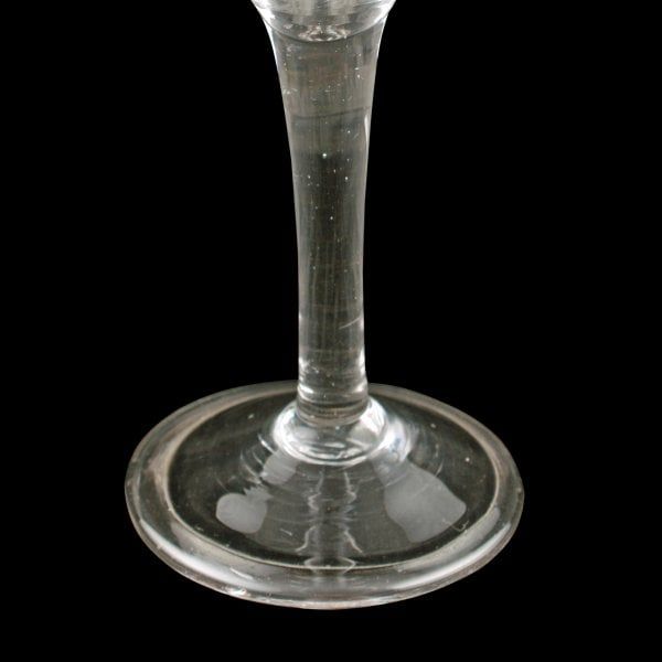 Antique Mid 18th Century Wine Glass 