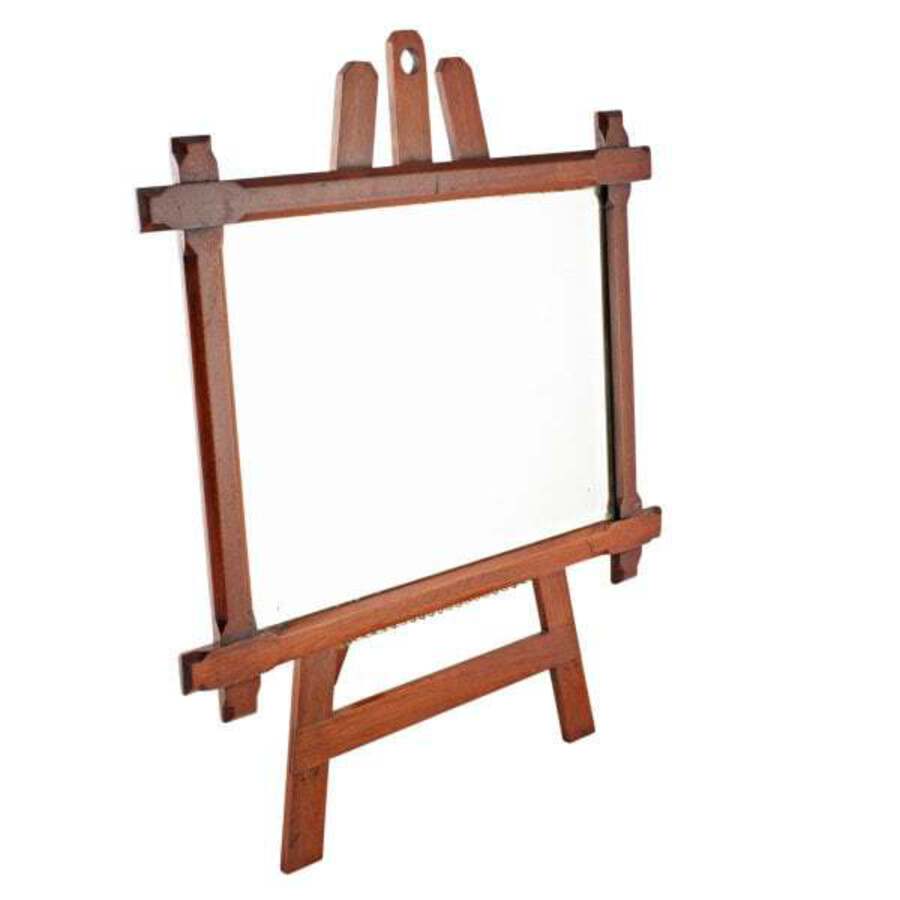 Antique 19th Century Easel Style Mirror 