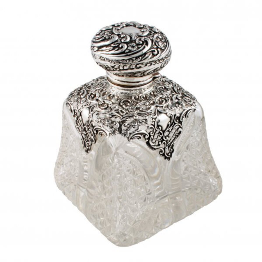 Antique Impressive Victorian Perfume Bottle 