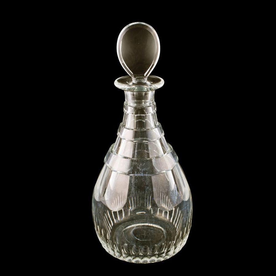 Edwardian Glass Magnum Decanter 