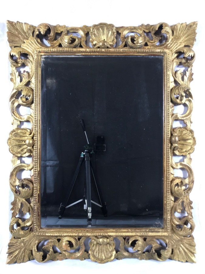 Antique Mirror XIX Century Florence
