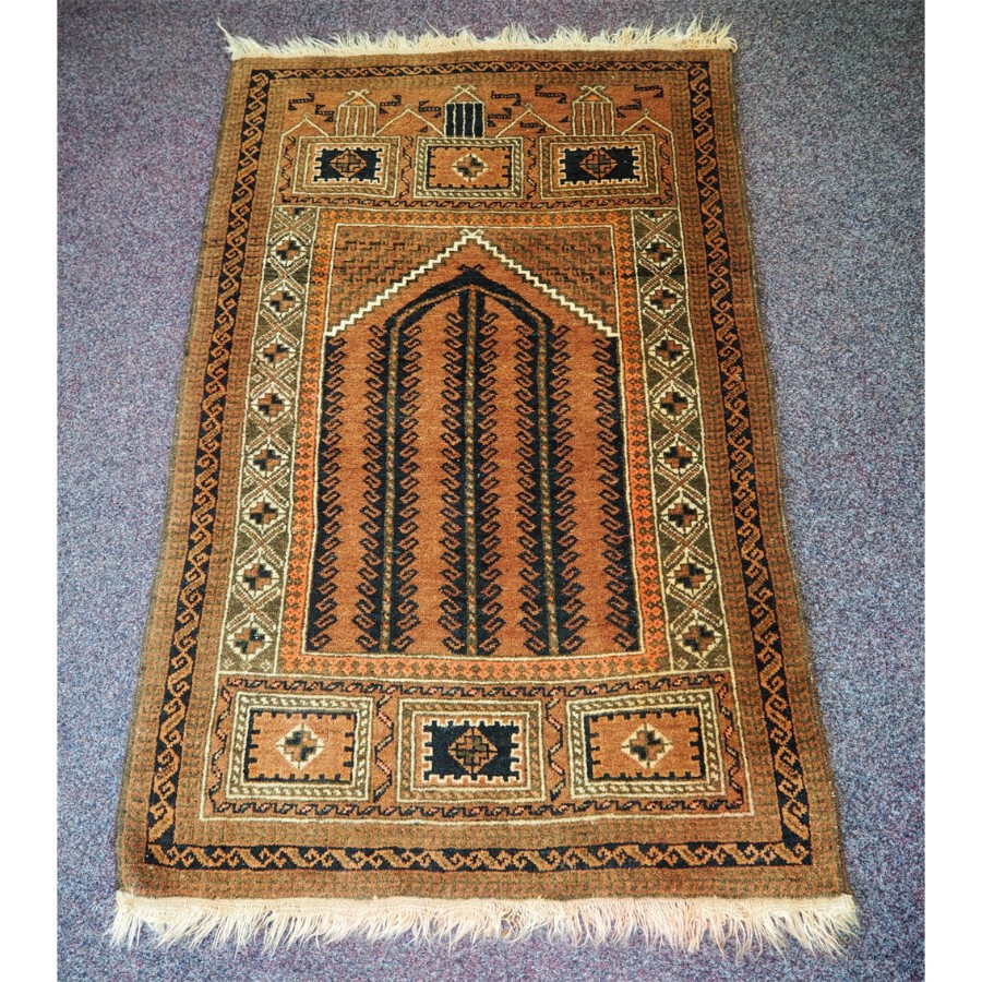Super Quality Vintage Afghan Prayer Rug 