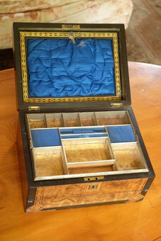 Antique Antique travel writing box