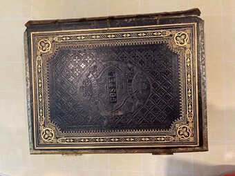 Antique Brown's Self-Interpreting Family Bible, Containing The Old And New Testaments; To Which Are Annexed An Extensive Introduction, Marginal References and Illustrations, Marginal Readings, And Numerous Coloured Illustrations in Oil: With An Exact Summary Of The Several Books, A Paraphrase On The Most Obscure or Important Parts,  Explanatory Notes, Evangelical  Reflections. With Many Additional References and A Life of The Author. 