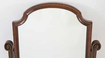 Antique Very large & good quality Victorian Mahogany dressing table or swing mirror