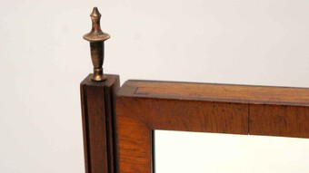 Antique Victorian Mahogany  dressing table or toilet/swing  mirror