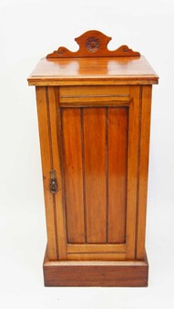 Antique Edwardian Mahogany  bedside cabinet