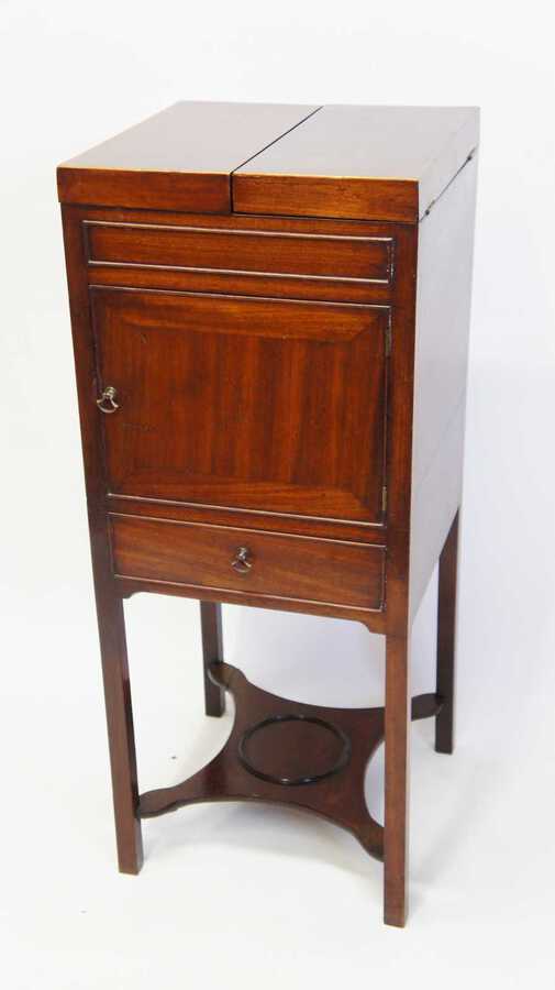 Antique Georgian  Mahogany, 2 tier washstand, bedside table or  plant stand